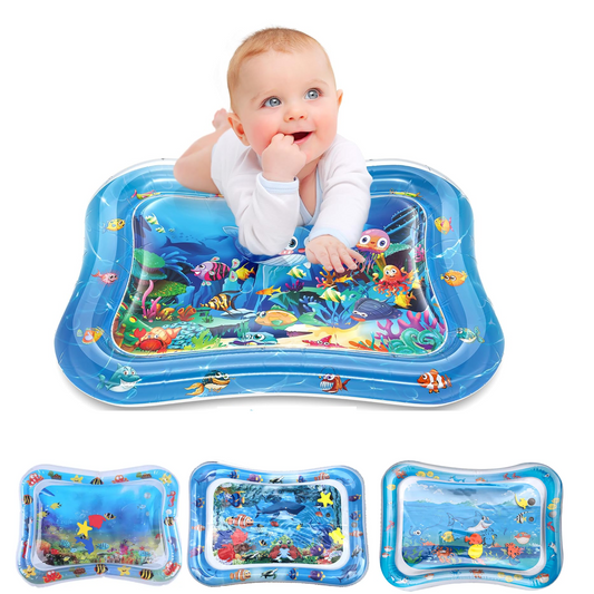 Inflatable Tummy Time Water Baby Play Mat Toys for Infants 3 6 9 Months Baby, Kids