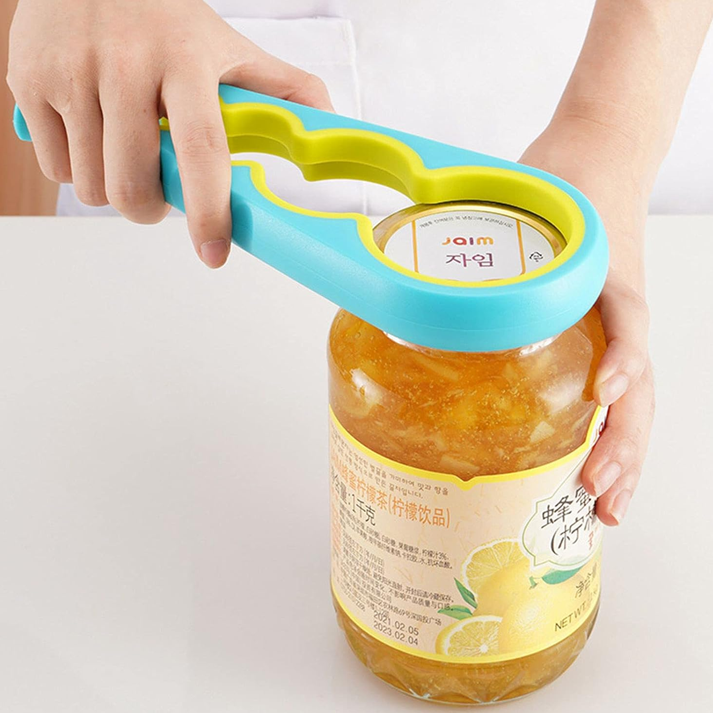 Jar Opener Bottle Opener for Weak Hands for Children, Elderly and Arthritis Sufferers