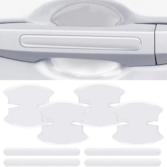 Car Door Handle Protector Accessories Clear Door Bowl Protection Film Waterproof Anti-Scratch Stickers Covers