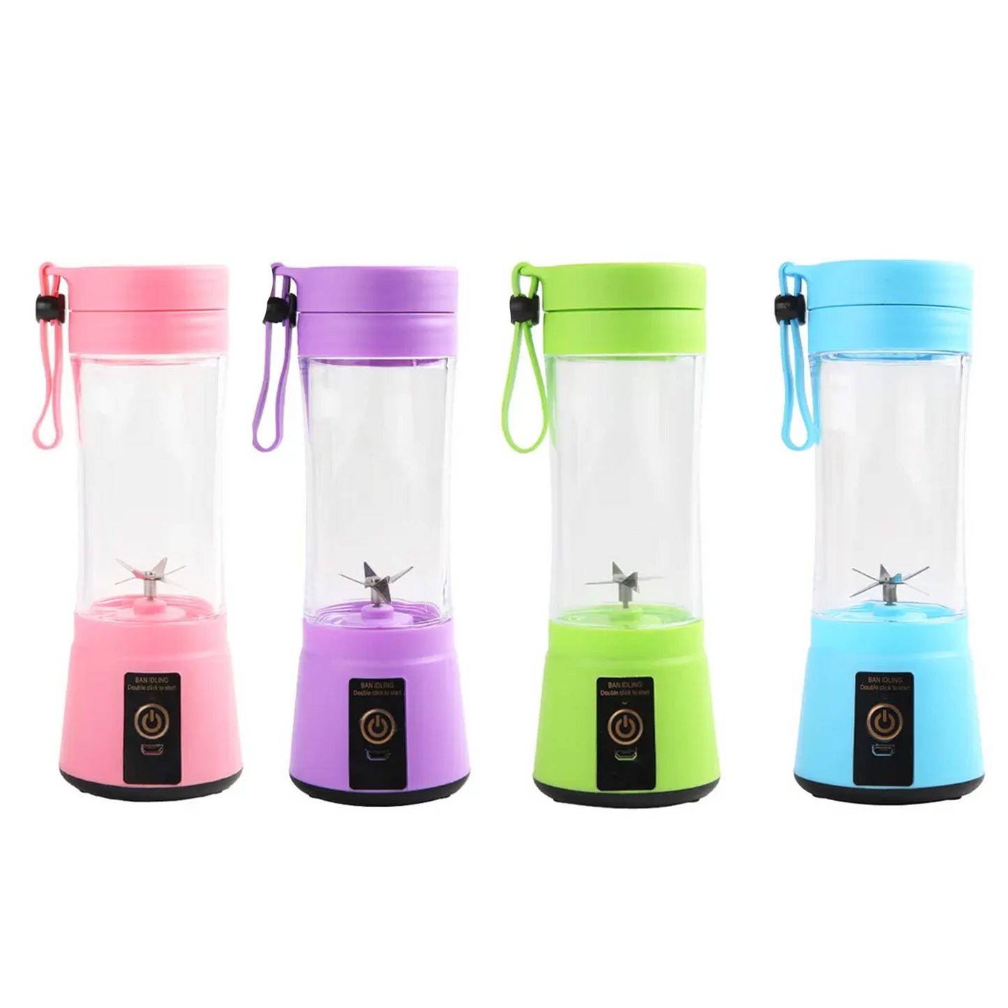 Portable Fruit Juicer Blender USB Rechargeable Smoothie Juicer Cup Mini Blender Shakes for Home, Office