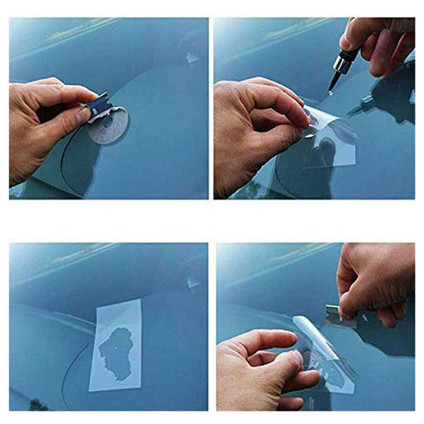 Automotive Glass Nano Repair Fluid Kit Cracked Car Windshield Repair Kit Resin for Cars