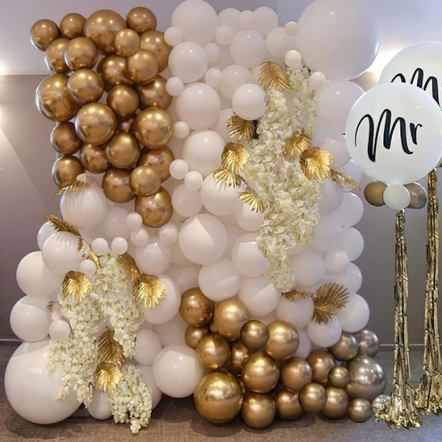 30Pcs Confetti Metallic Latex Balloons for Birthday Wedding Anniversary Bridal Shower Decoration