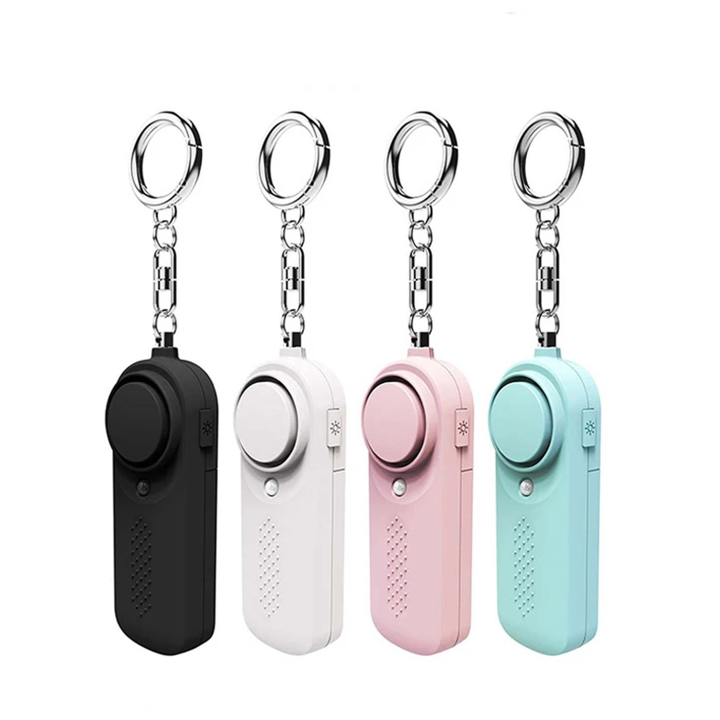 Personal Alarm Keychain for Women Self Defense Loud Safety Whistle Alert Device With LED Light