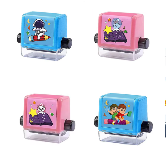 2in 1 Roller Digital Teaching Math Stamp, Addition and Subtraction Teaching Stamps for Preschool Kindergarten Homeschool