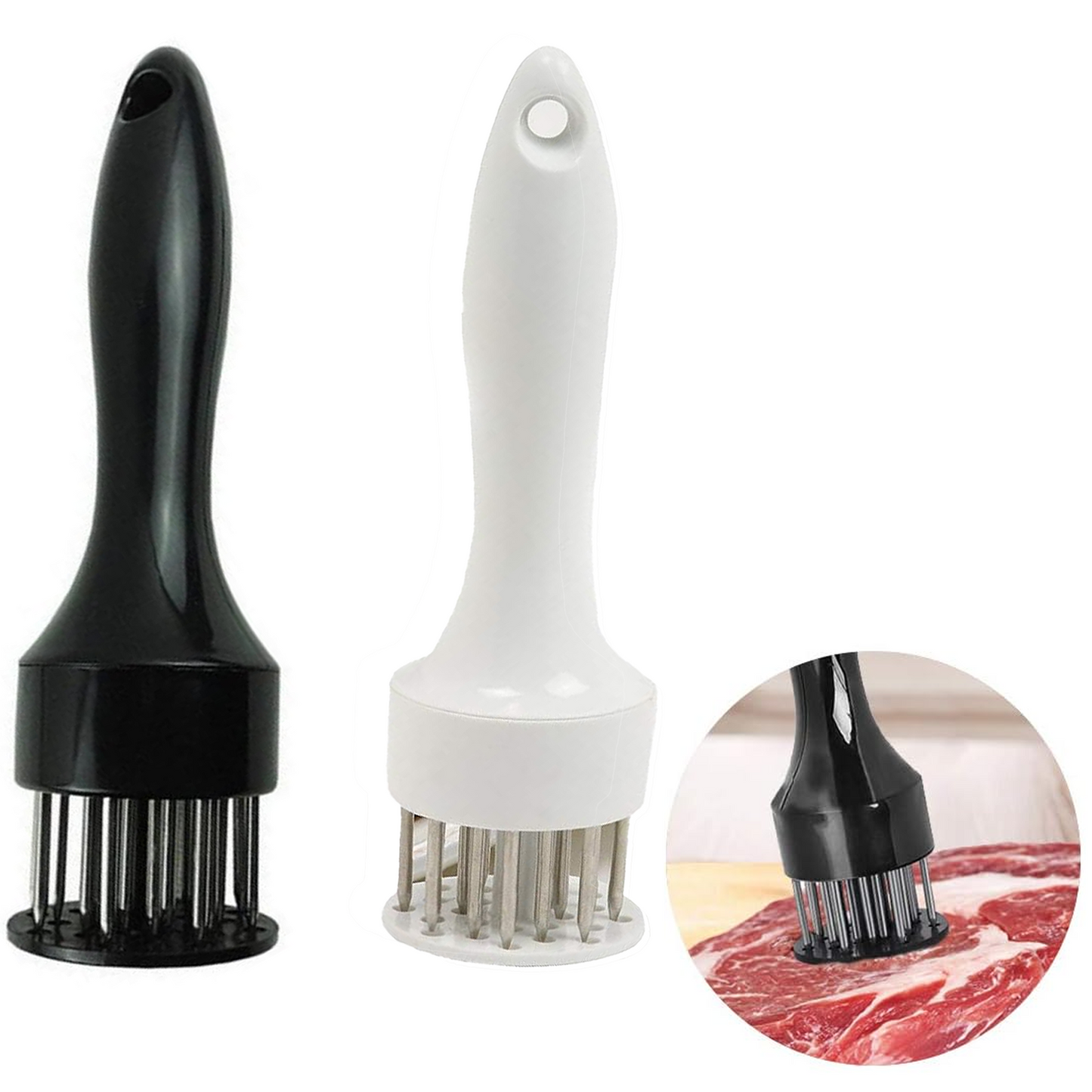 Professional Meat Tenderizer Needle Stainless Steel Kitchen Tools Cooking Accessories Steak Tenderizer Needle Rib Breaker