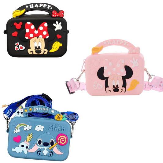 Cartoon Stitch Crossbody Bag with Adjustable Shoulder Strap Purse Gifts for Girls and Women