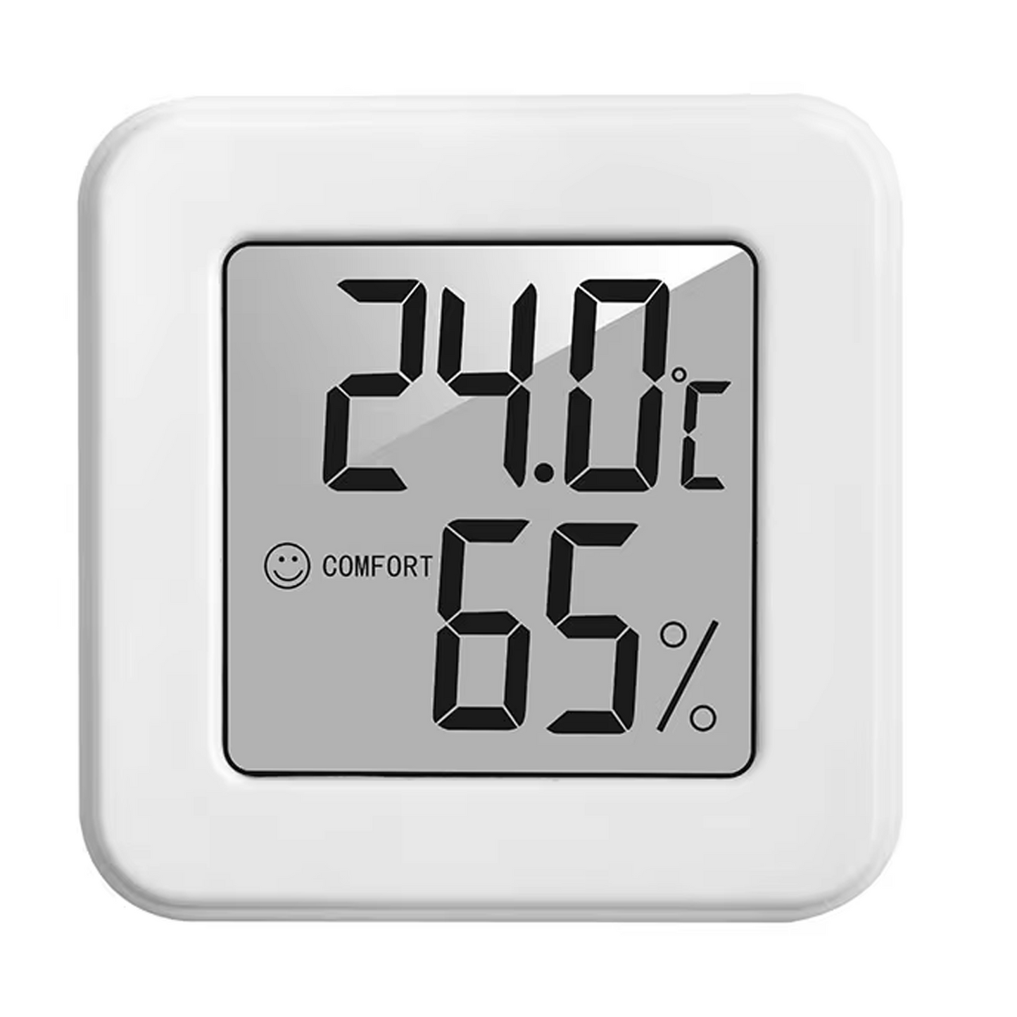 Digital Hygrometer Thermometer for Home with Temperature and Humidity Monitor, Wall Mount