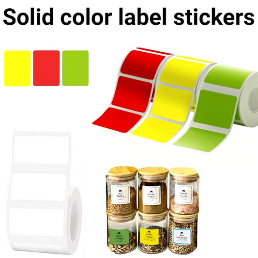 Label Maker Tape B21/B1/B3S Thermal Sticker Label Waterproof, Oil-Proof and Tear-Proof Labels