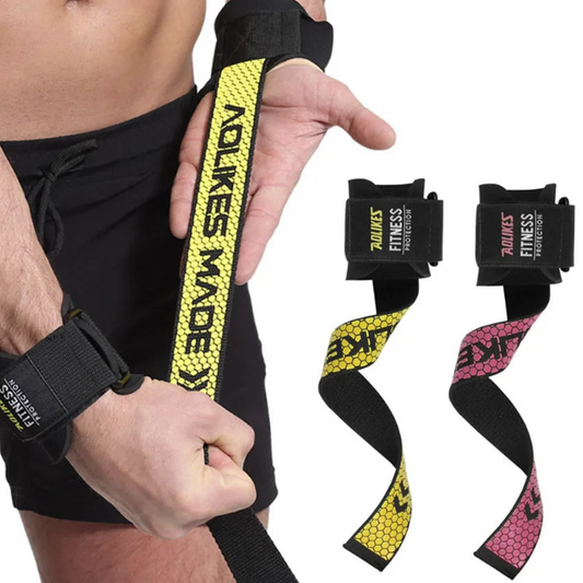 Weightlifting Wrist Straps with Superior Wrist Support for Deadlifting, Bodybuilding, Powerlifting