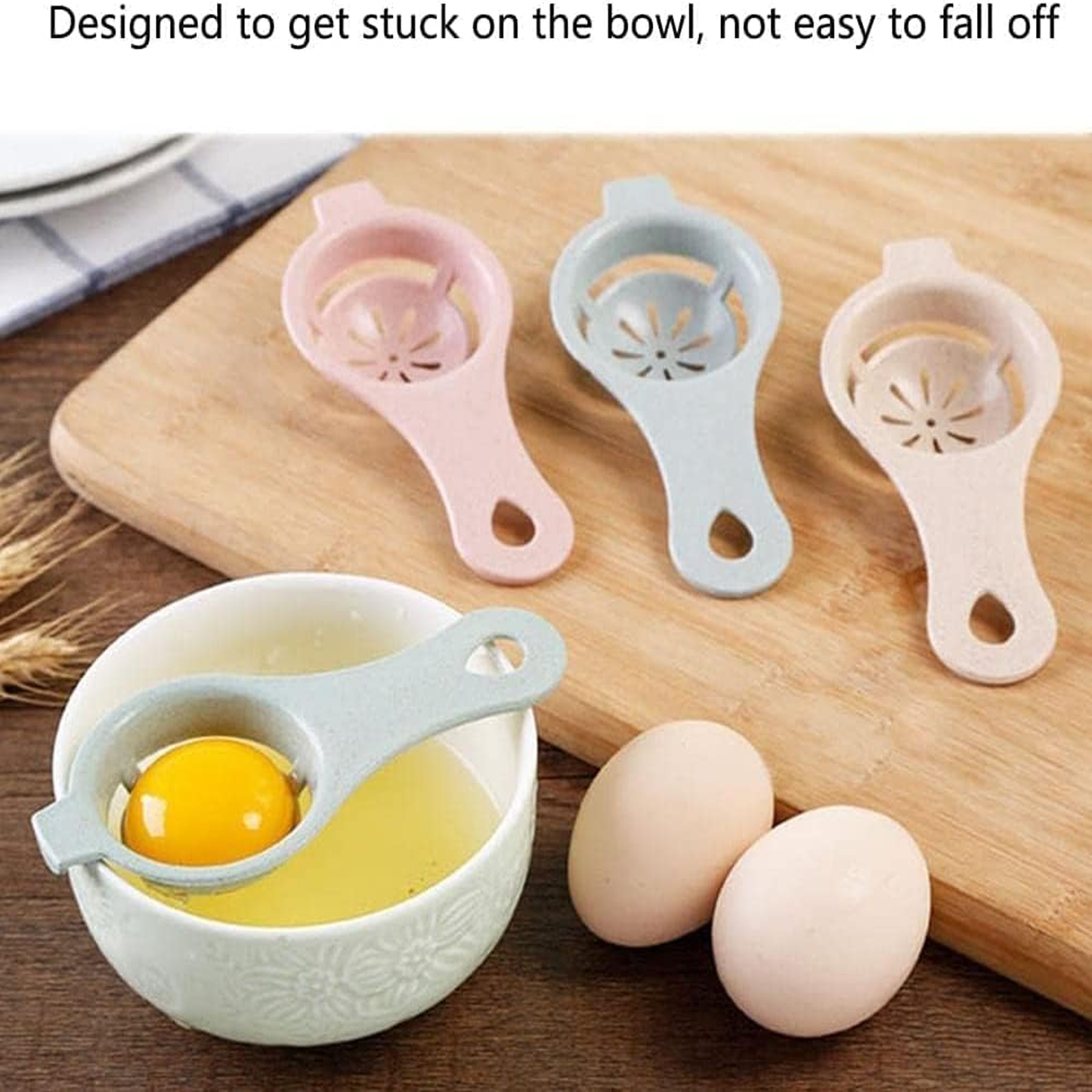 Egg White Separator Egg Yolk White Separator Strainer Filter Divider Egg Separator Tool Kitchen Baking Gadget